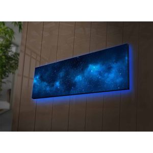 3090NASA-017 Višebojna Dekorativna Slikarska Platna sa LED Osvjetljenjem