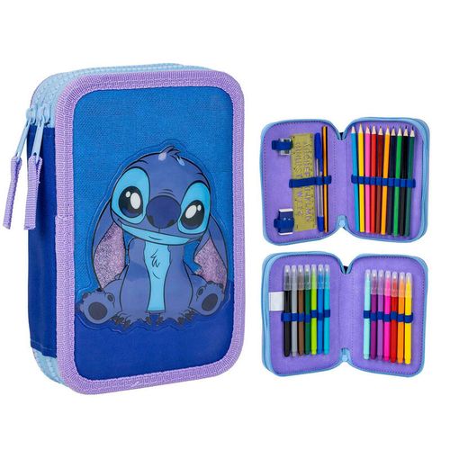 Disney Stitch double pencil case slika 1