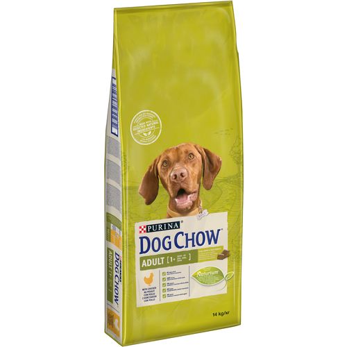 DOG CHOW Adult Piletina, potpuna hrana za kućne ljubimce, za odrasle pse, 14 kg slika 2