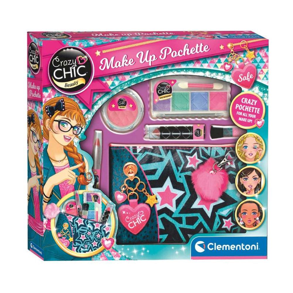 Clementoni Crazy CHIC Make Up Pochette - Set za uređivanje slika 1