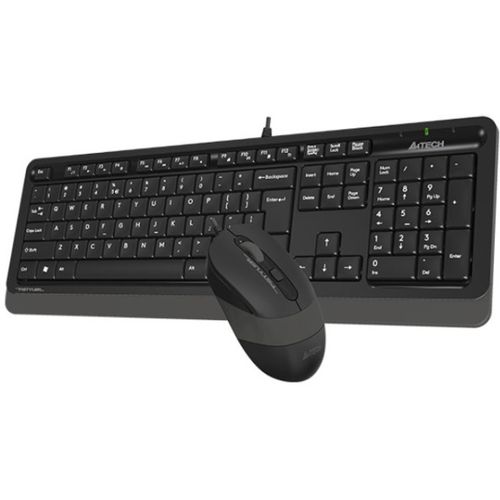 A4-F1010 A4Tech Fstyler tastatura US-LAYOUT + mis USB, Grey slika 1