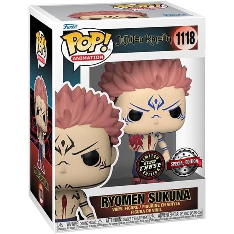 FUNKO POP figura Jujutsu Kaisen Ryomen Sukuna Ekskluzivni Chase image