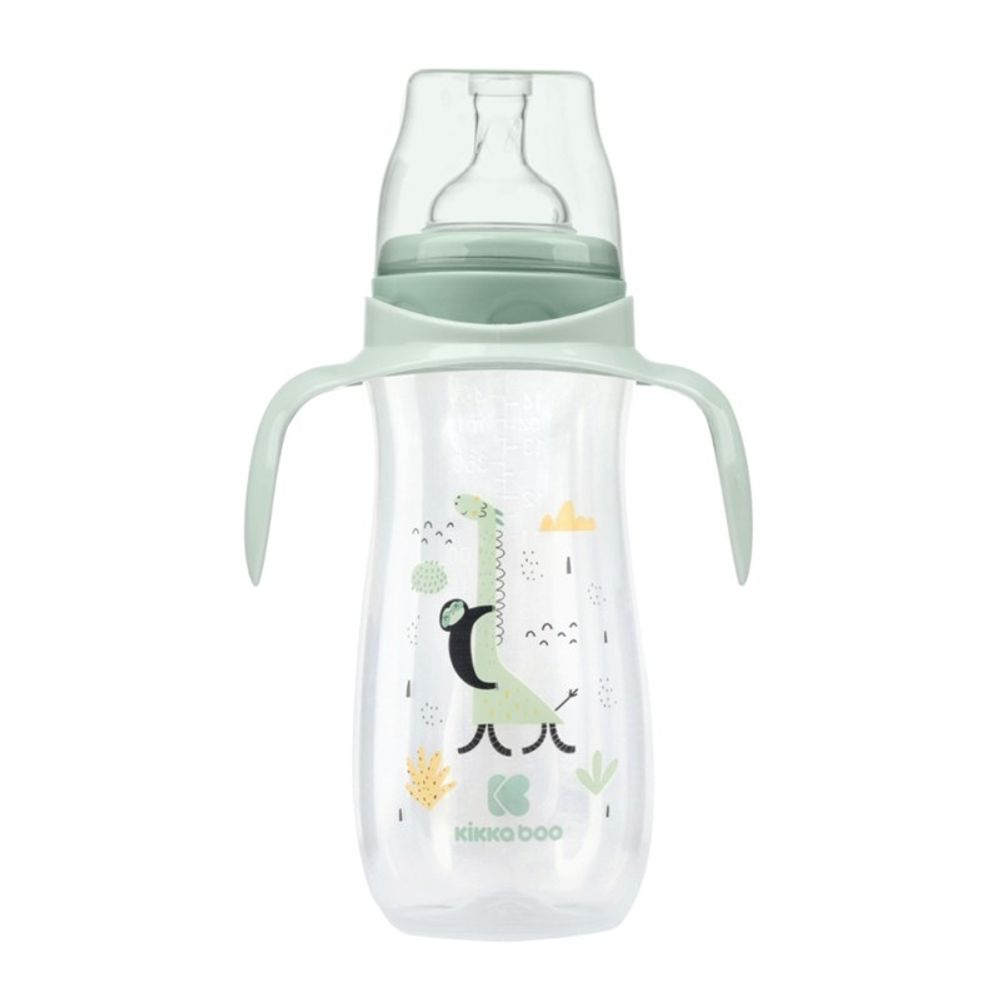 Kikka Boo Plastična flašica Jingle Jungle 400ml 3m+ Mint slika 1