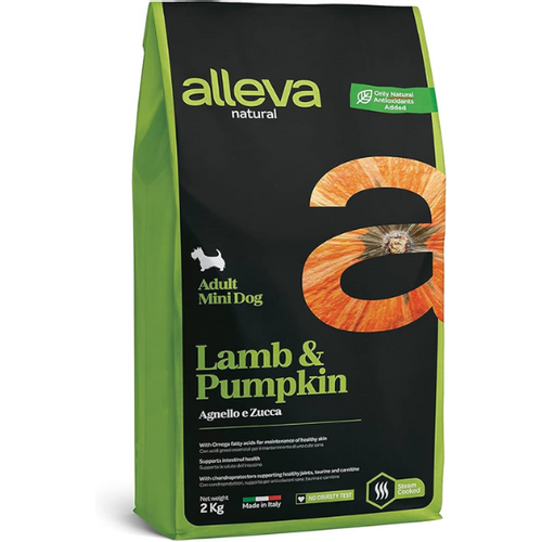 Alleva Natural Dog Adult Lamb &amp; Pumpkin Mini 12 kg slika 1