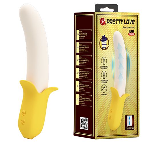 Pokretljivi Banana Vibrator Banana Geek slika 1