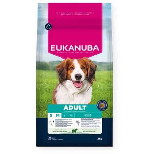EUKANUBA ADULT - janjetina - veličina zrna - malo/srednje 3kg