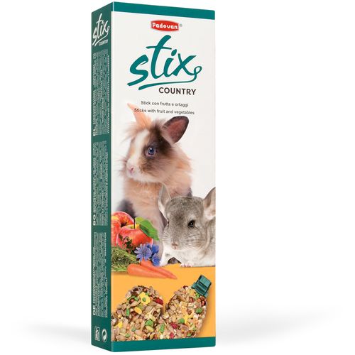 Padovan Stix Country za zamorčiće i kuniće, 100 g (2 kom) slika 1