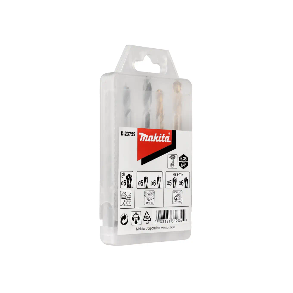 Makita - 5-dijelni set burgija D-23759 slika 2