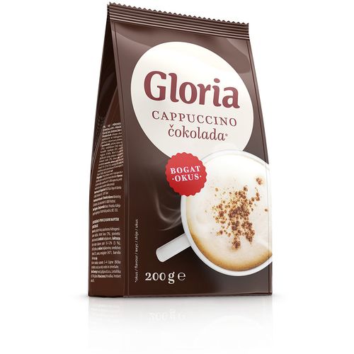 Gloria cappuccino čokolada  200 g slika 1