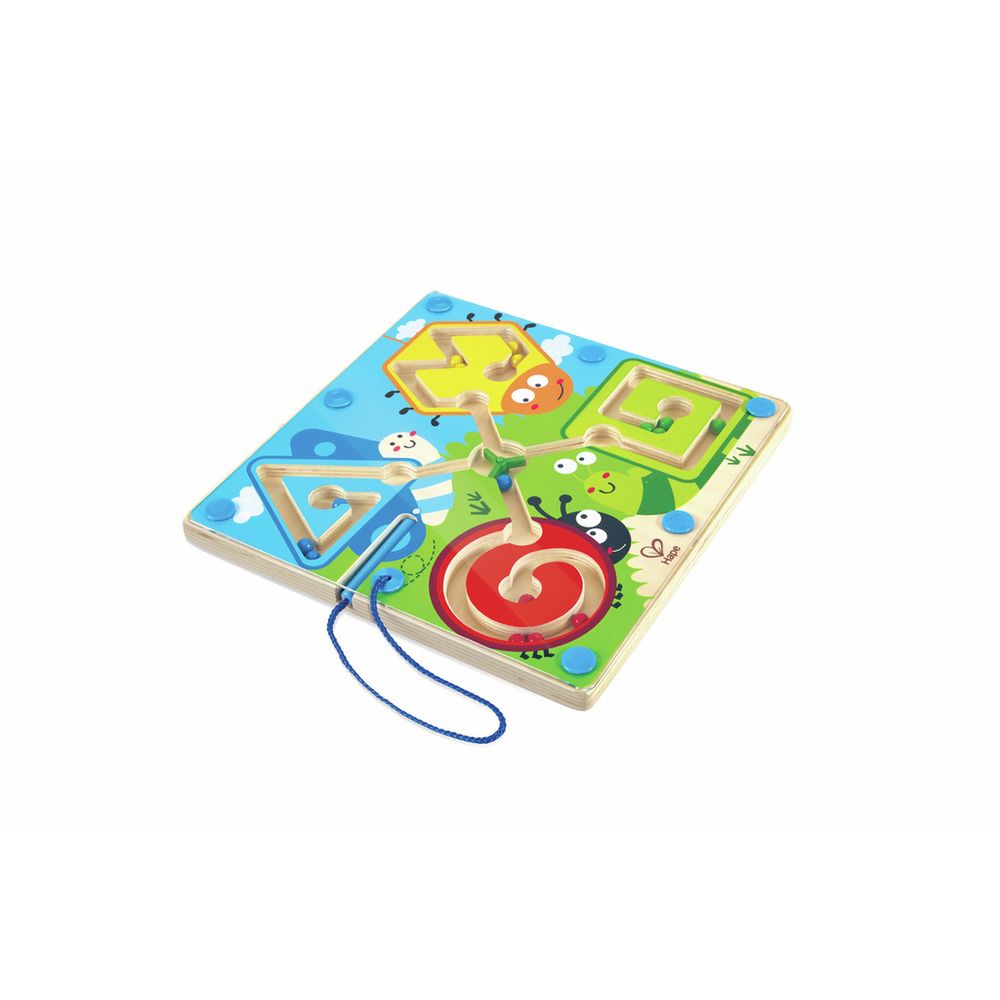 Hape Drvena magnetna tabla Best Bugs Magnetic Maze slika 3