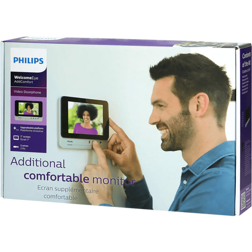 Philips Video interfon, unutarnja jednica, WelcomeEye Series - WelcomeEye Comfort 7" slika 2