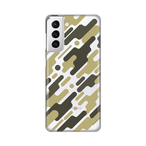 Torbica Silikonska Print Skin za Samsung G991B Galaxy S21 Army Pattern slika 1