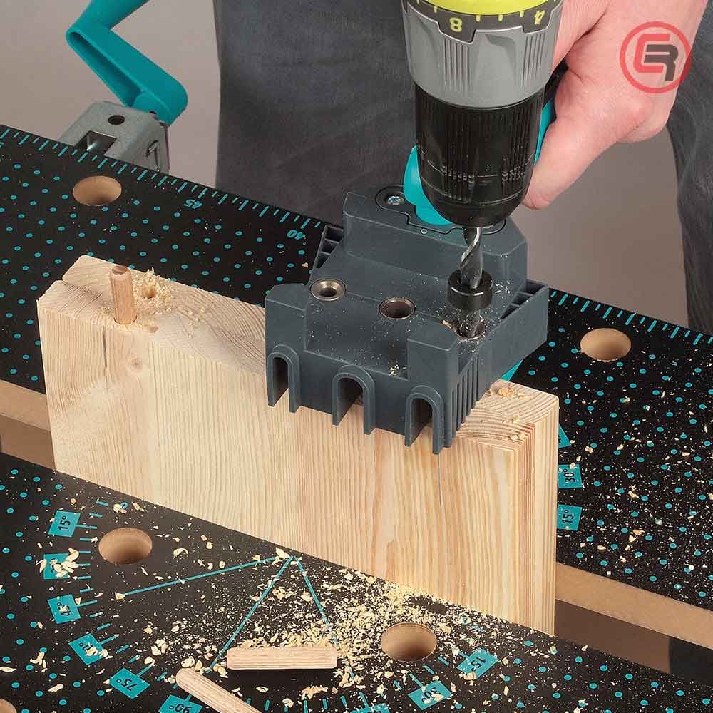 Wolfcraft Šablon Za Tiplanje Plastični fi 6, 8, 10mm - 4640000 slika 4