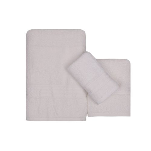 L'essential Maison Rainbow - White White Towel Set (3 Pieces) slika 3