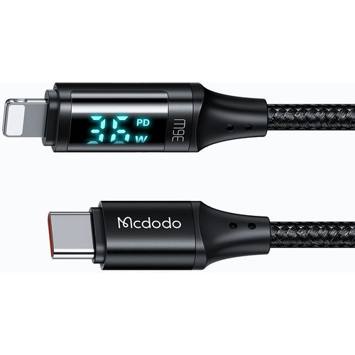 MCDODO CA-1030 KABL DIGITAL DISPLAY 36W, USB TIP-C na Lightning, DUŽINA 1,2m slika 2