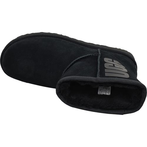 Ženske čizme Ugg classic mini ugg rubber logo 1108231-blk slika 7