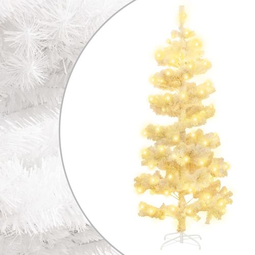 Spiralno božićno drvce sa stalkom LED bijelo 150 cm PVC slika 10
