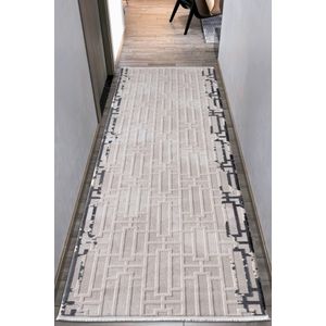 Diva - 9560 Sivi Tepih (80 x 450 cm)