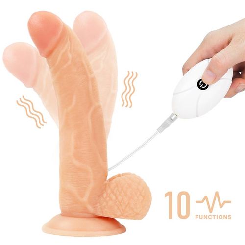 Lovetoy Easy Strap-on dildo 21,5cm s daljinskim upravljačem slika 12