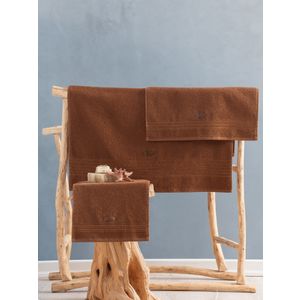Wellness - Brown Brown Towel Set (3 Pieces)