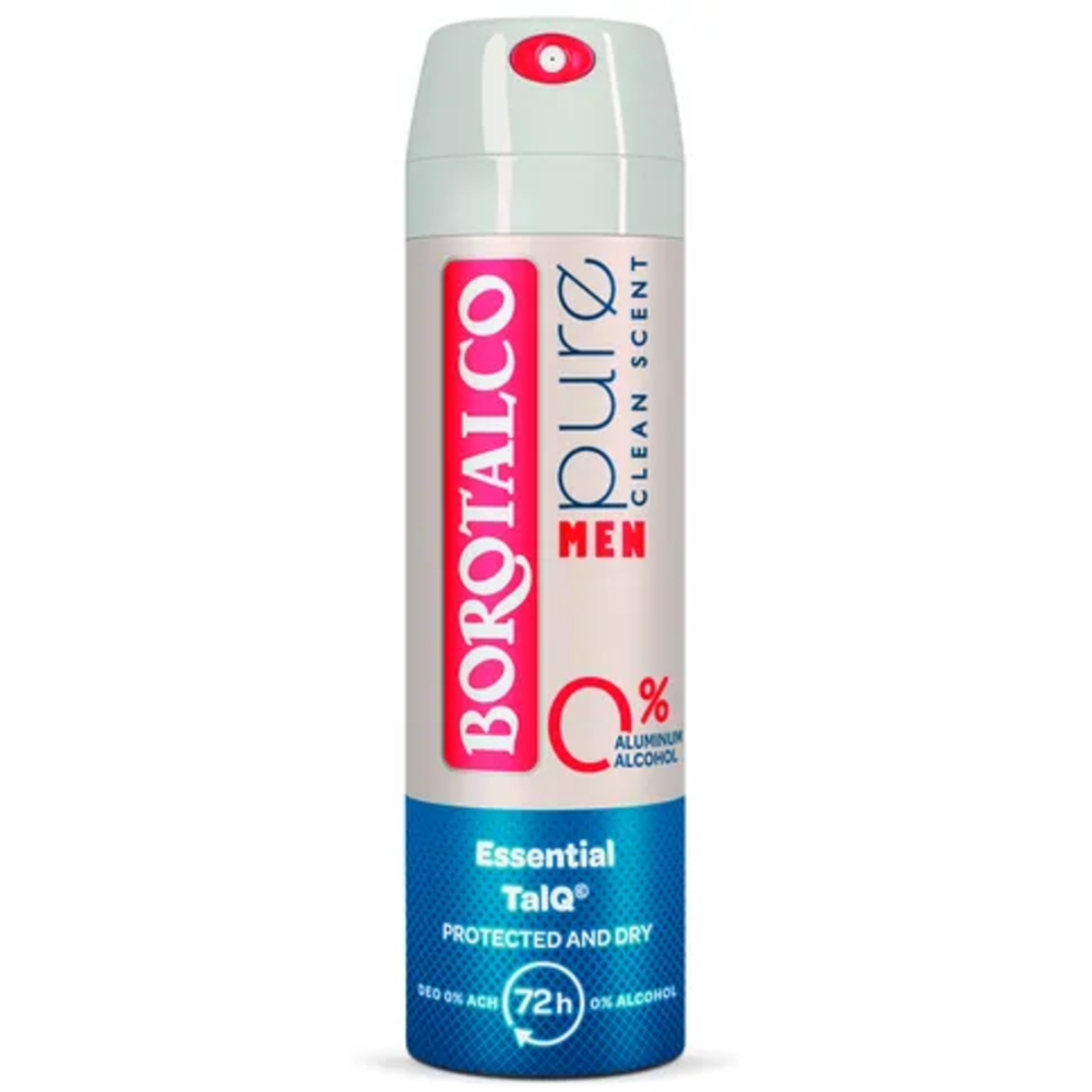 Borotalco Men spray Pure Velvet Touch, 150 ml slika 1