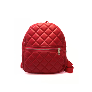 ILEA Ženski ruksak Topstitch, Crveni