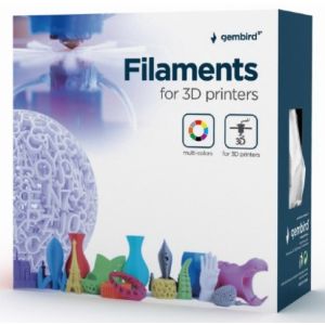 3DP-ABS1.75-01-S ABS Filament za 3D stampac 1.75mm, kotur1KG Silver