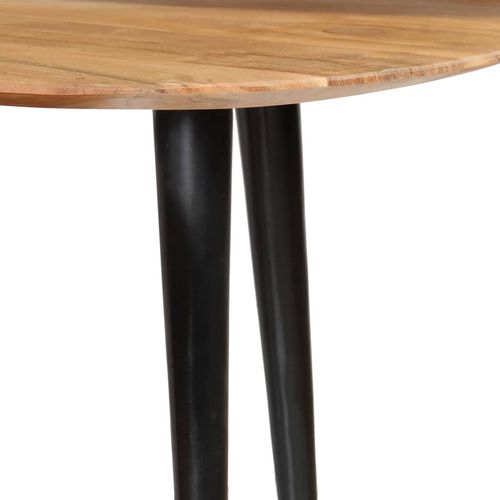 3-dijelni set stolića za kavu od masivnog bagremovog drva slika 31