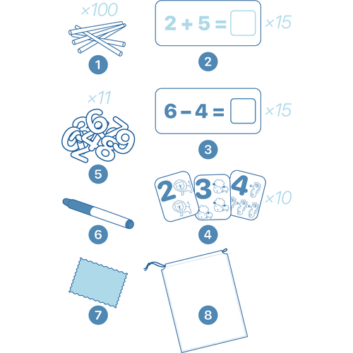 Eductry - Set za učenje matematike slika 6