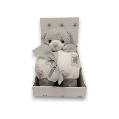 BBO Set Igračka + Ćebence Bear - Grey slika 1