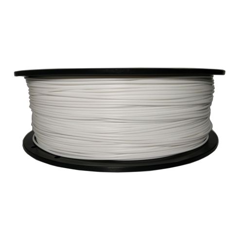 Filament for 3D, ABS, 1.75 mm, 1 kg, white slika 1