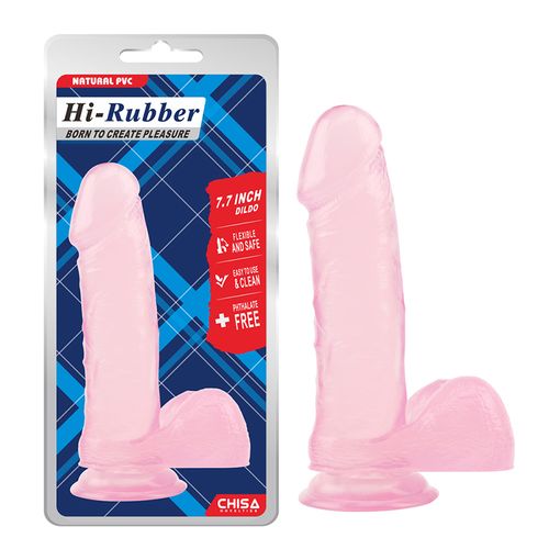 Roze realisticni dildo sa testisima 20cm slika 1