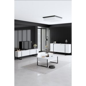 Luxe - White, Black White
Black Living Room Furniture Set