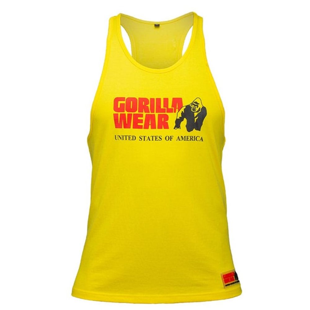 Gorilla Wear CLASSIC Majica bez rukava, Žuta slika 2