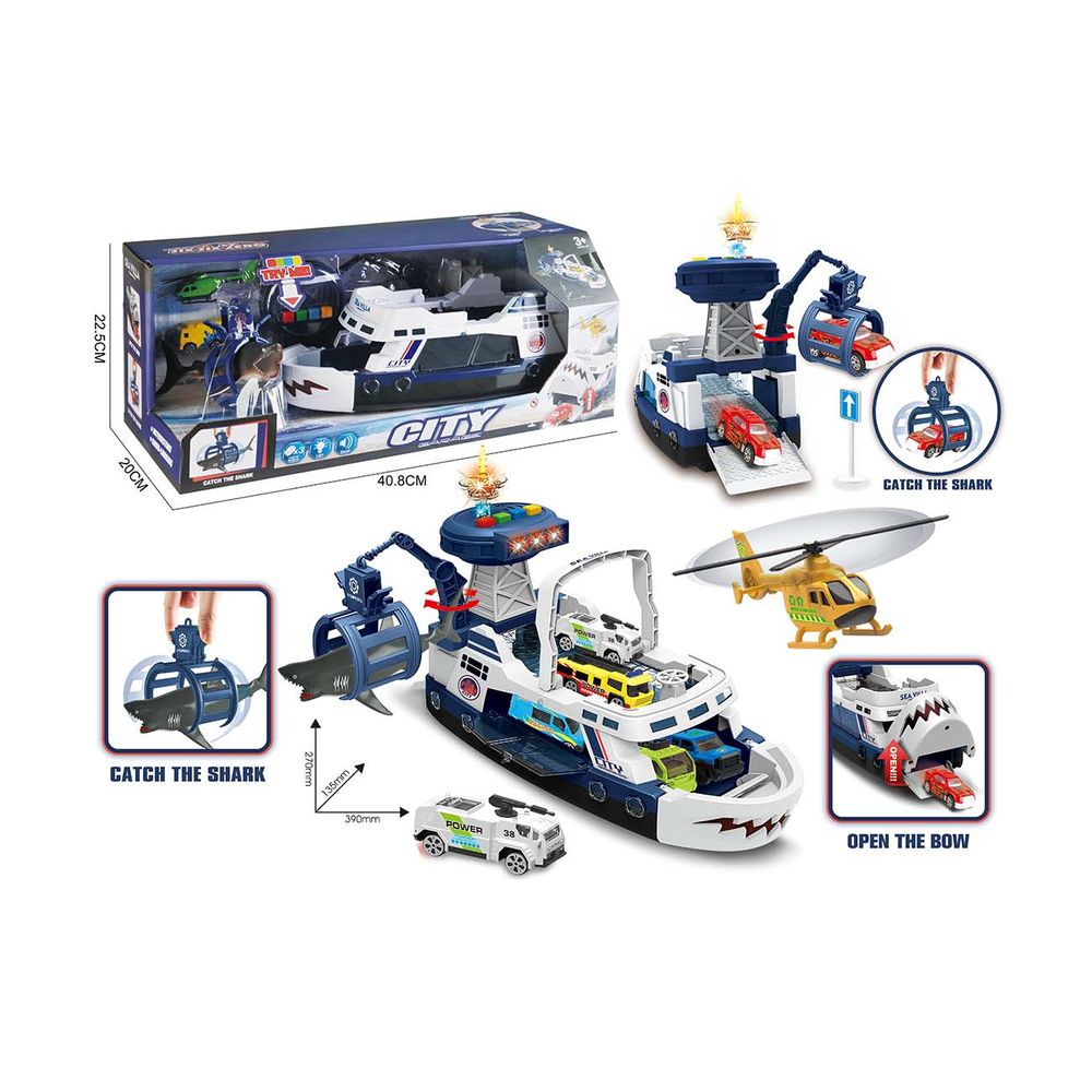 P/G Set Shark Railway Ship slika 1