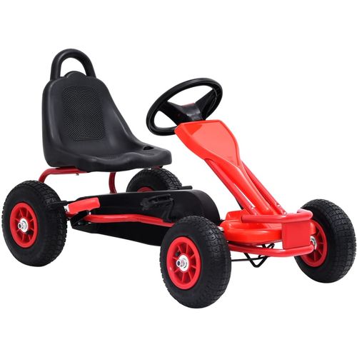 Go-Kart s Pedalama i Pneumatskim Gumama Crveni slika 35