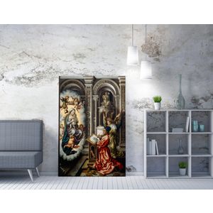 WY310 (50 x 70) Multicolor Decorative Canvas Painting