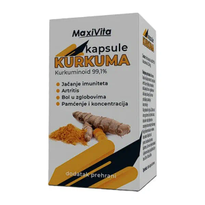MAXIVITA KURKUMA KAPSULE A 30