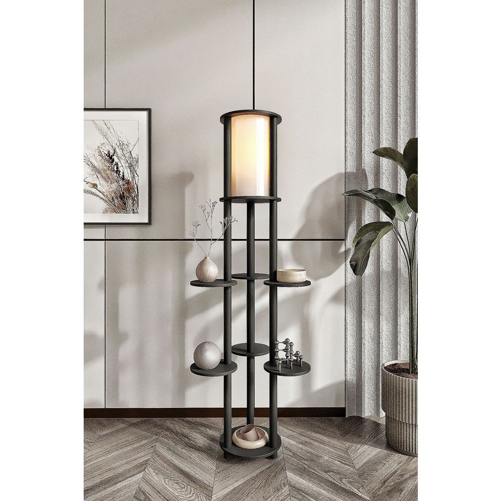 Podna Lampa Volante - Crna slika 1