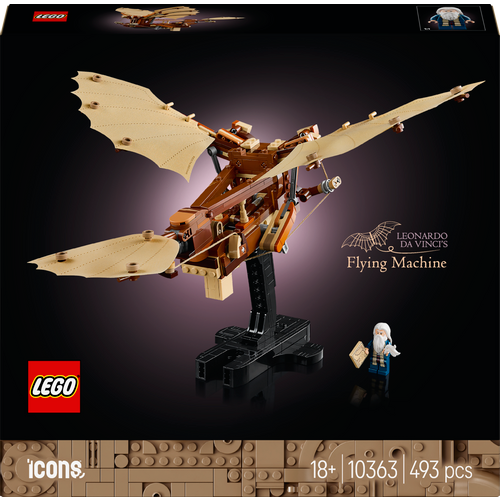 LEGO® ICONS 10363 Leteći stroj Leonarda da Vincija slika 7