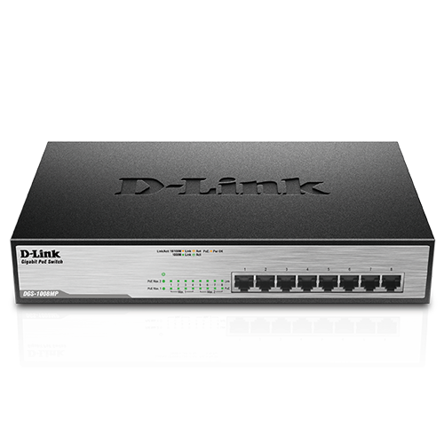 D-Link DGS-1008MP 10/100/1000 8port Poe LAN Switch  slika 1