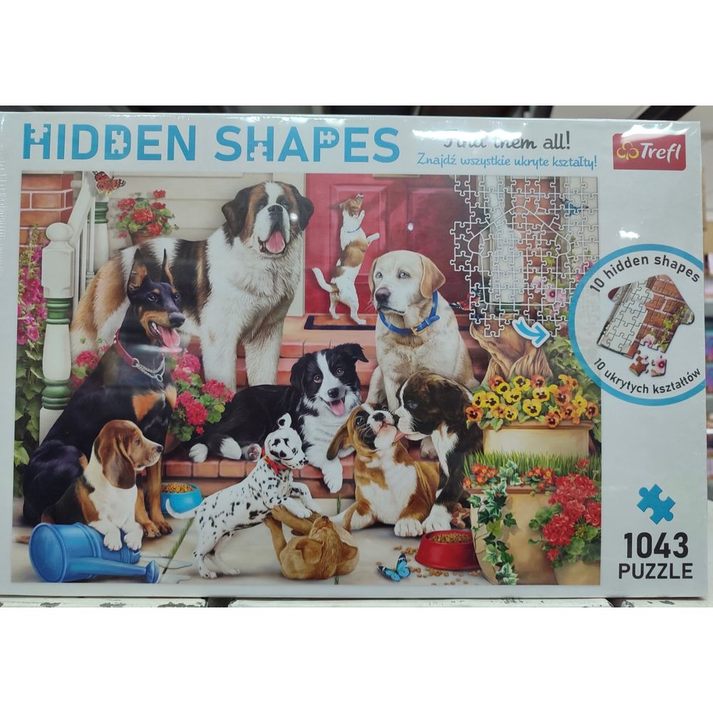 Puzzle 1000 skriveni oblici sorto slika 5