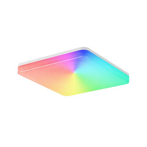 TELLUR SMART WIFI CEILING LIGHT, RGB, 24W, PRAVOKUTNO, BIJELO slika 1