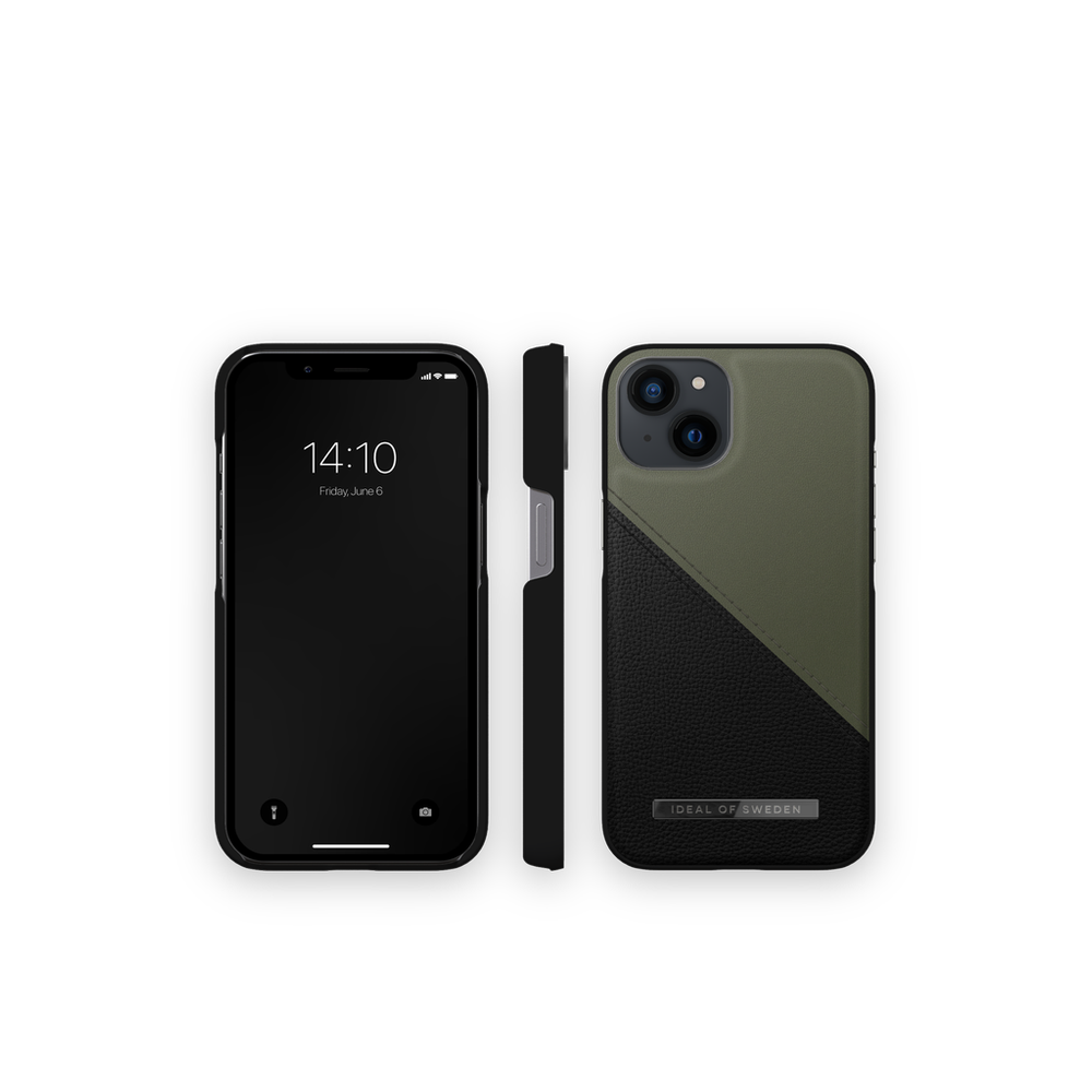 iDeal of Sweden Maskica AT - iPhone 13 - Onyx Black Khaki slika 1
