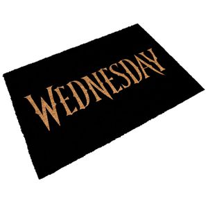 Wednesday Logo doormat