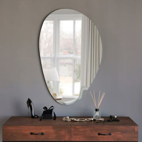 Woody Fashion Ogledalo, Porto Ayna 90x60 cm slika 2
