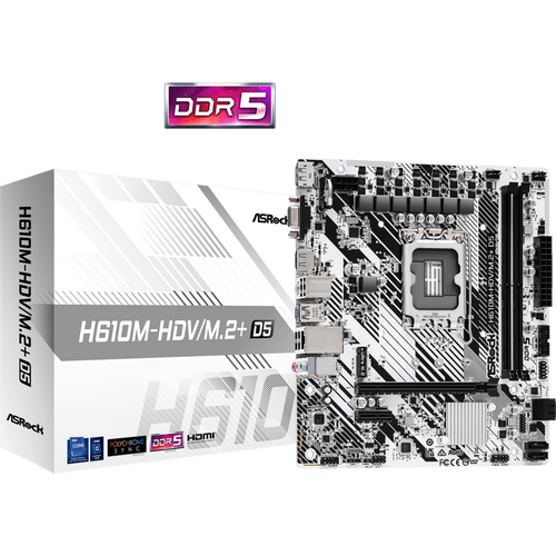 ASROCK MB H610M-HDV/M.2+ D5 slika 1