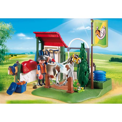 PLAYMOBIL POSTAJA ZA NJEGU KONJA 6929 slika 2