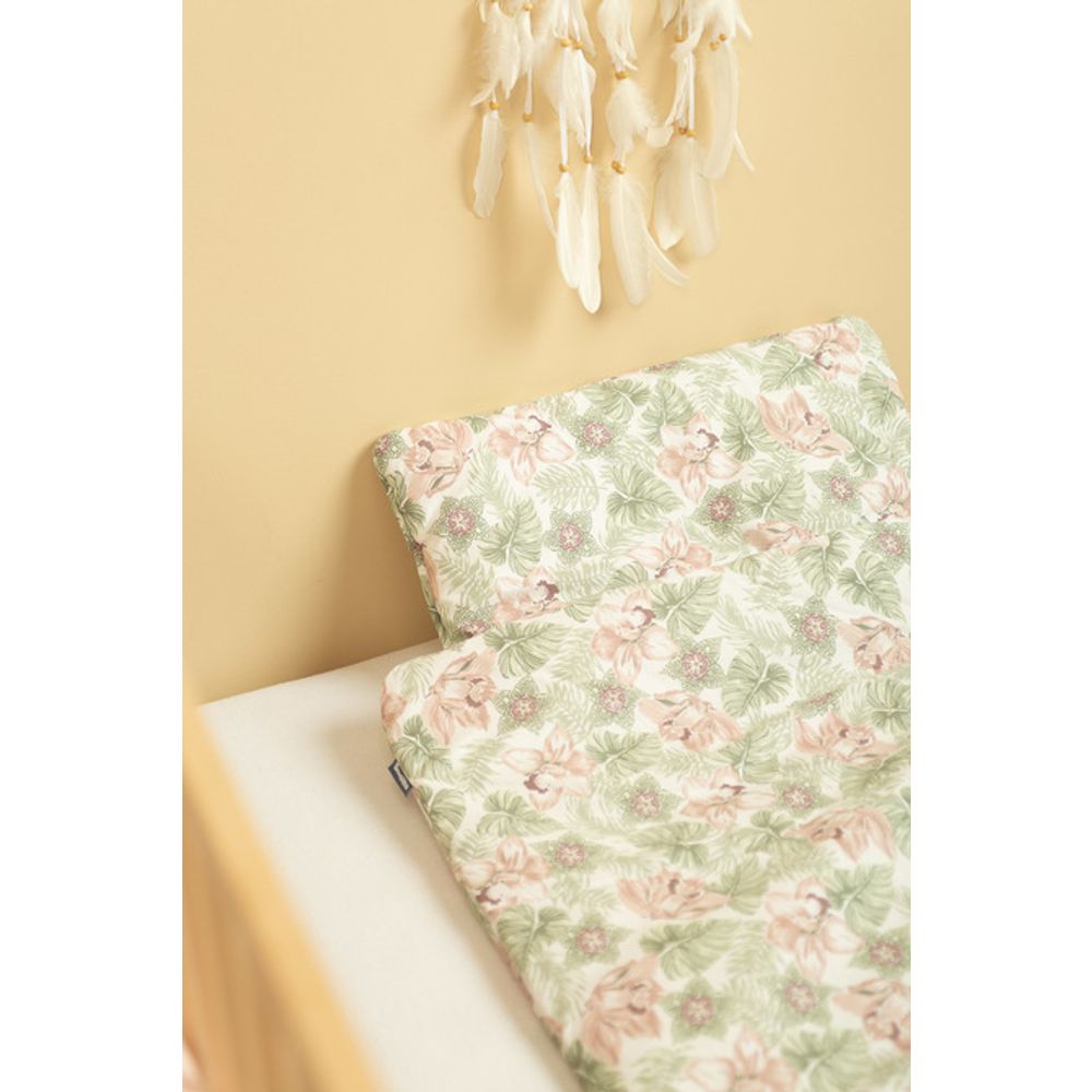 Posteljina cjelogodišnja dvodelementna 100x135 60x40 clematis slika 7