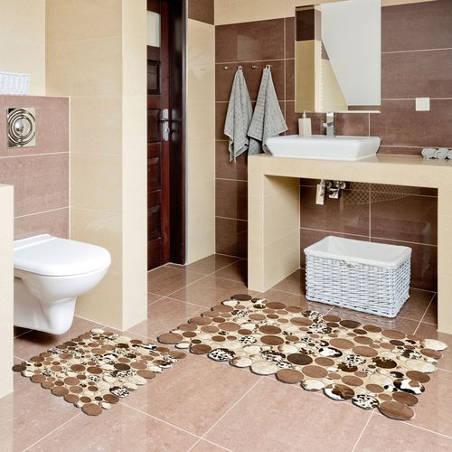 21013015KA Brown Bathmat Set (2 Pieces) slika 1